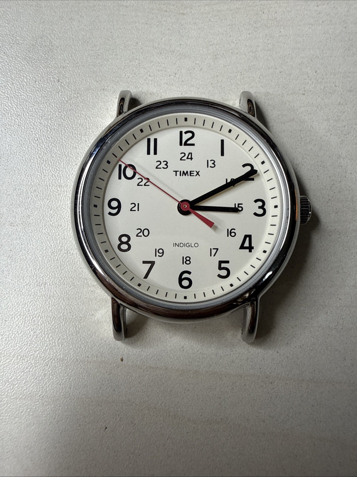 Timex Indiglo Easy Reader Watch, 40mm, New Battery Watch Face Only