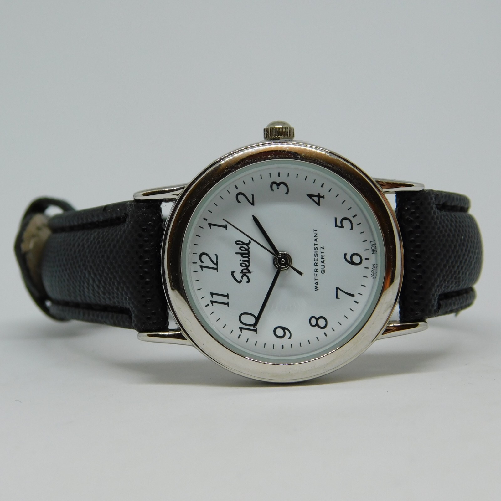Speidel 60322200E Genuine Leather Quartz Analog Women’s Watch New Battery