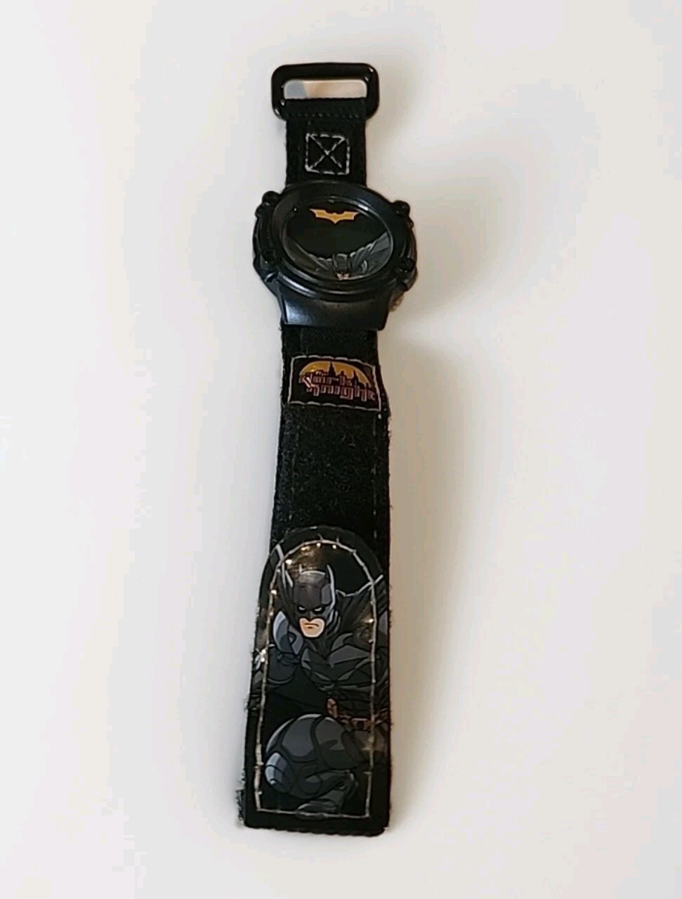 “The Dark Knight” Acrylic Hook-and-Loop Closure Watch [2008] NEEDS BATTERY