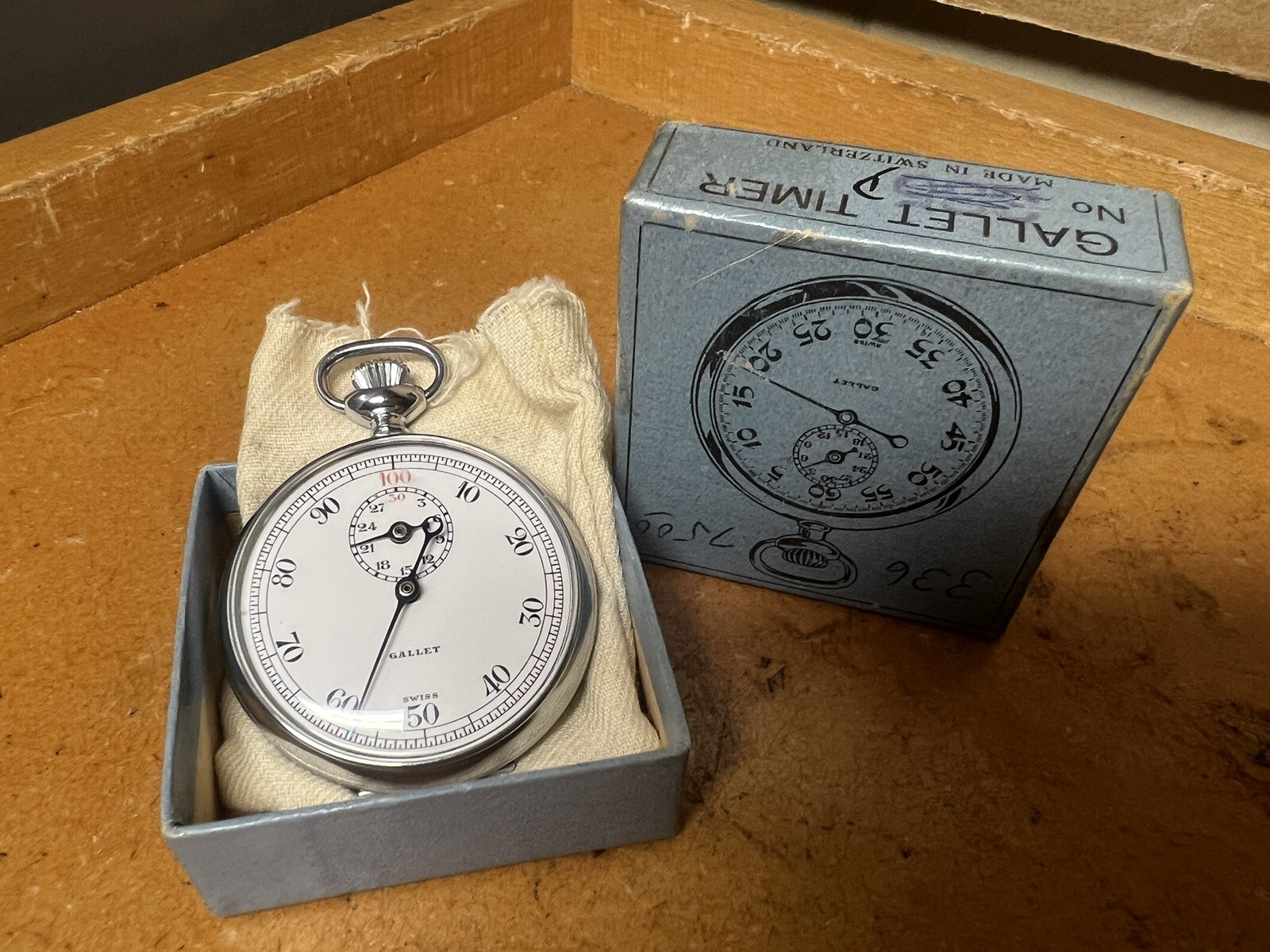 GALLET Stopwatch Pocket watch.