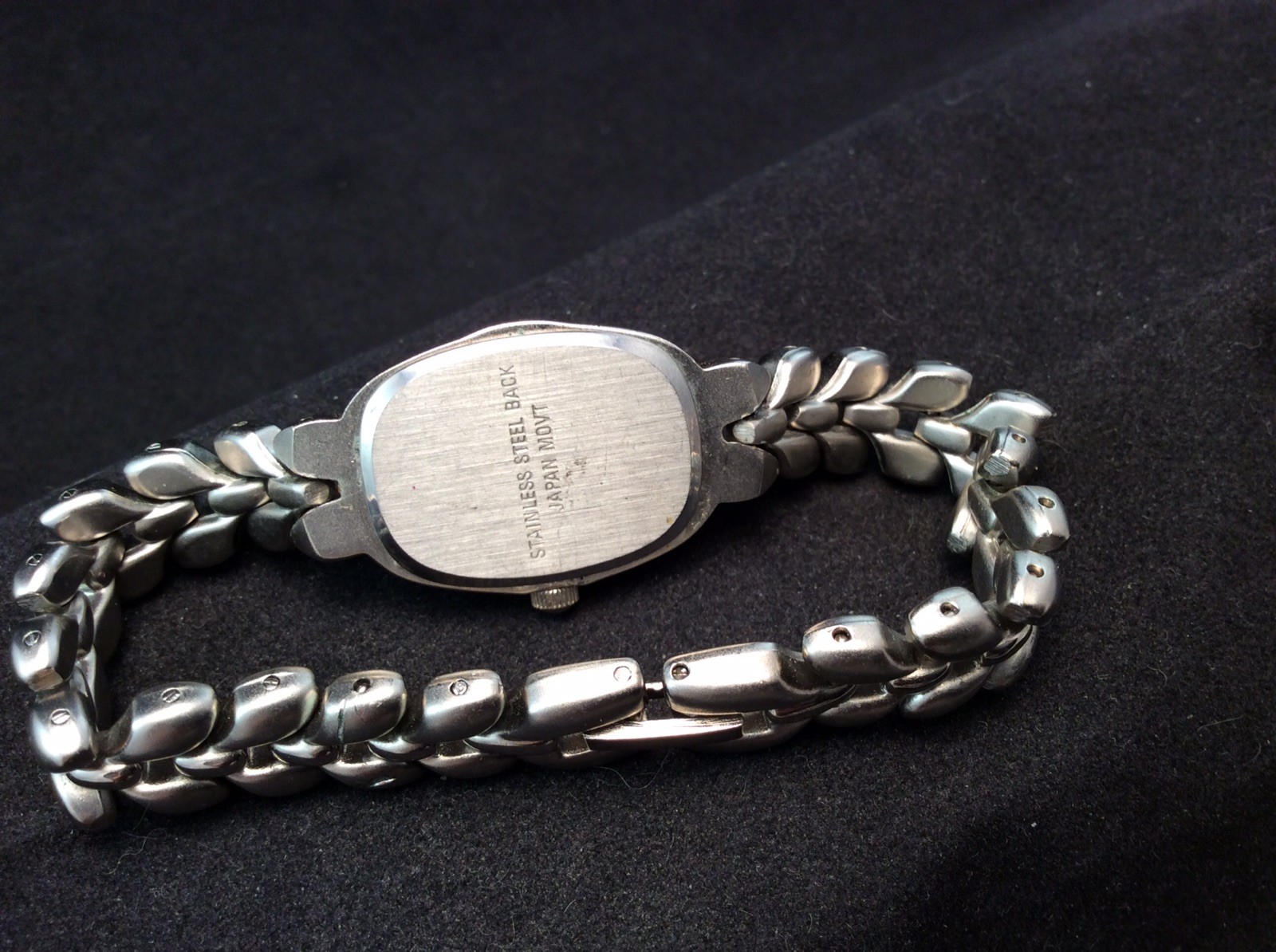 Capezio Silver Toned Link Bracelet Quartz Watch New Battery Works