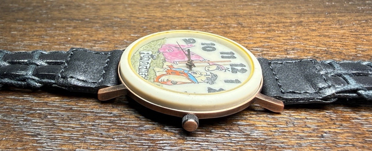 Fossil Flintstones Fred & Dino Limited Edition Watch #3788/15000 w Tin Tag NEW
