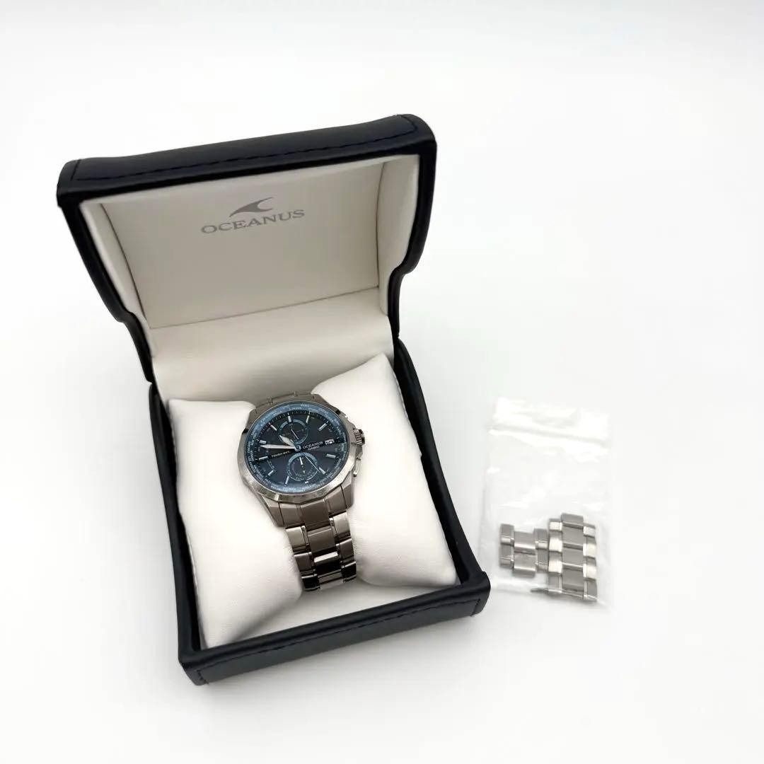 Casio Oceanus Manta OCW-S2000 Titanium Men’s Watch Black Japan 066722
