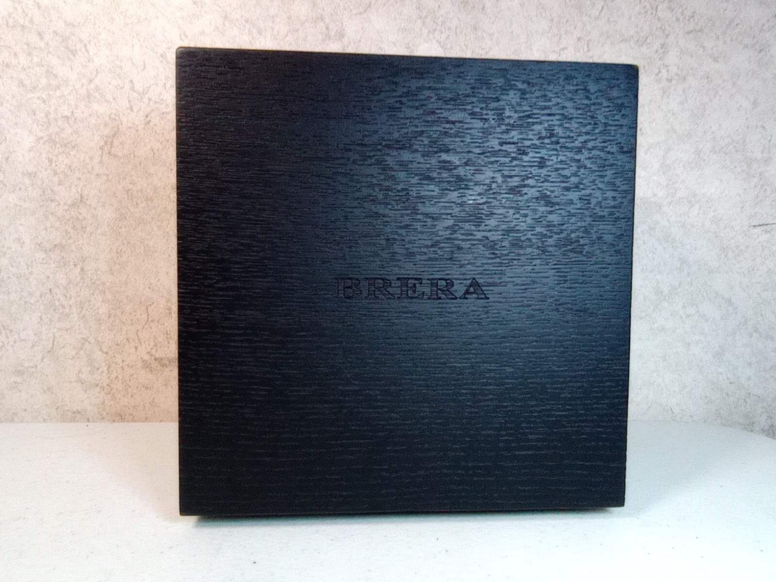 BRERA WATCH EMPTY BOX ONLY WITHOUT TAG BEAUTIFUL WOODEN BLACK BOX