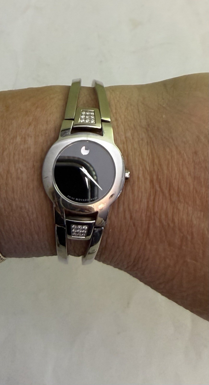 Movado Amorosa Diamond Ladies Quartz Watch 84 E4 1842