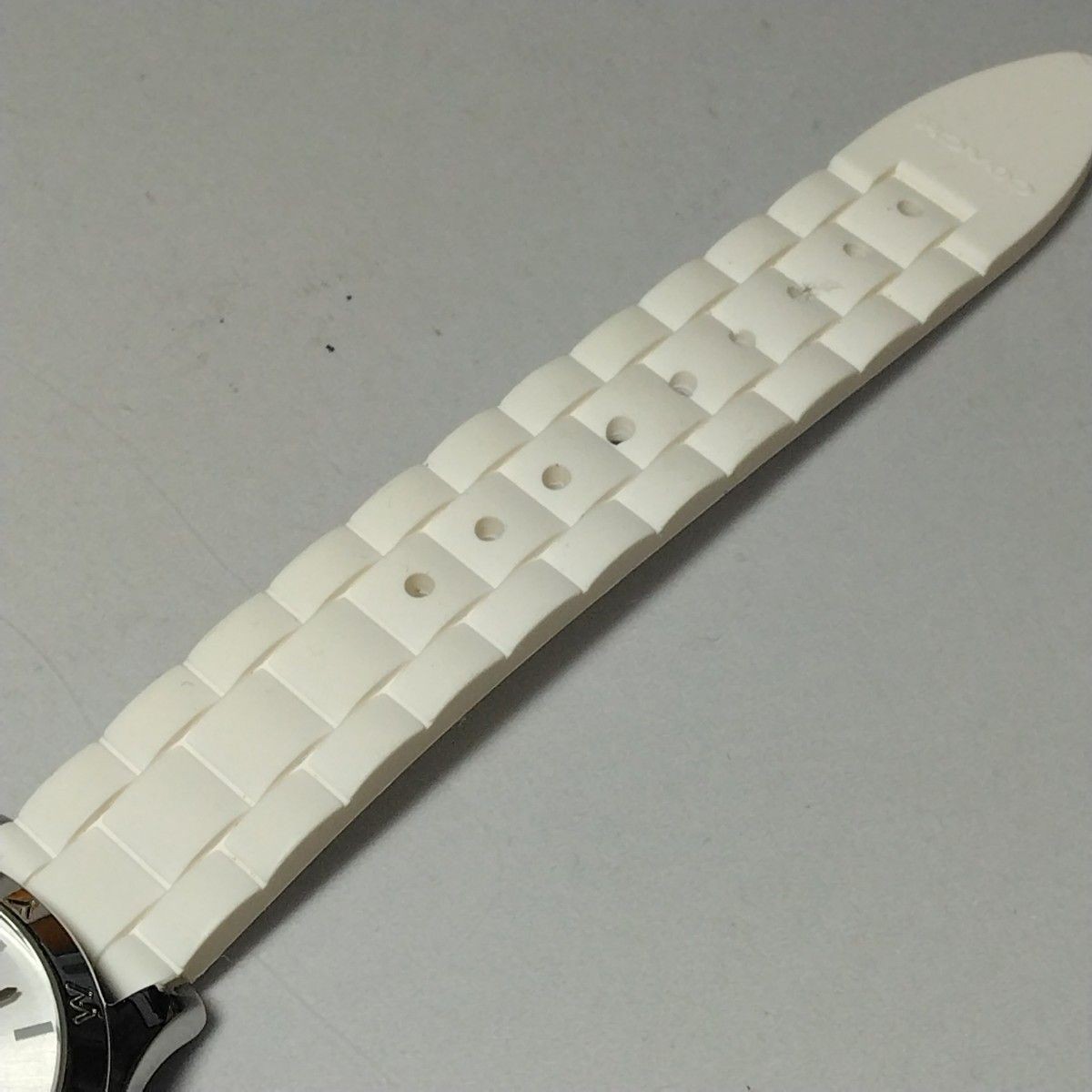 Battery Replacement and Cleaning Completed COACH Quartz Watch 14502525 Rubber Ba