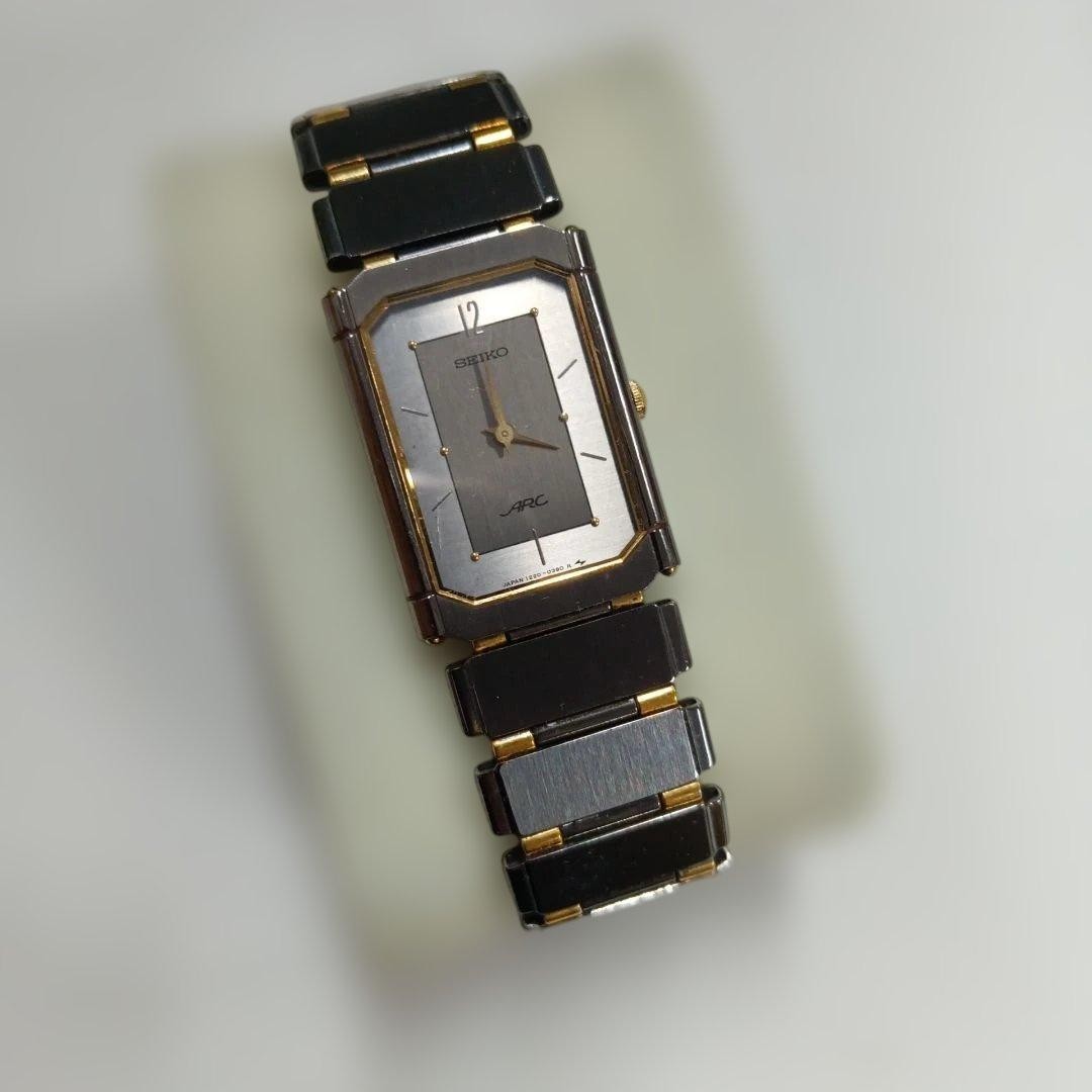 80s Vintage Seiko ARC Rare Rectangular