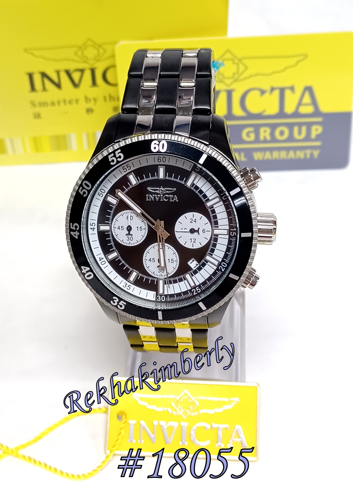 Invicta Specialty Men’s Quartz Watch 45mm Steel Options-18055/18057/18186/18187