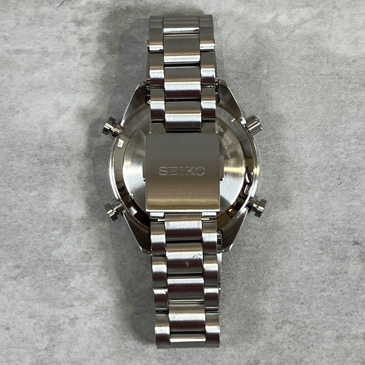 SEIKO Prospex 8A50-00A0 Silver Watch Wrist 24cm From Japan