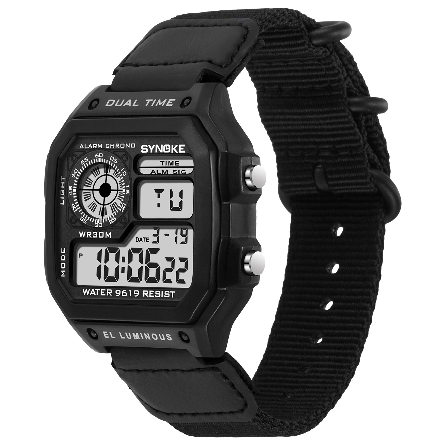 Retro Men’s Sports Watch Waterproof Luminous Wristwatch Outdoor Watch Best Gifts