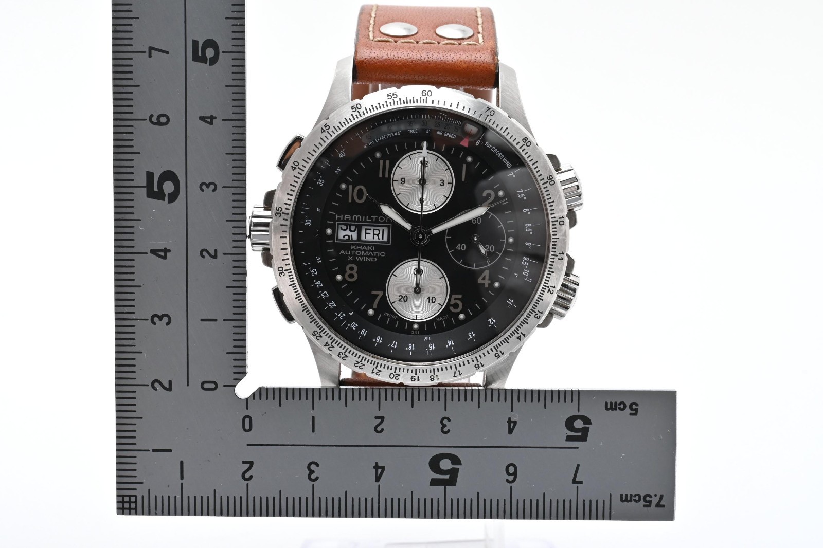 [N MINT] HAMILTON Khaki Aviation X-Wind H776160 Chronograph Automatic Mens Watch