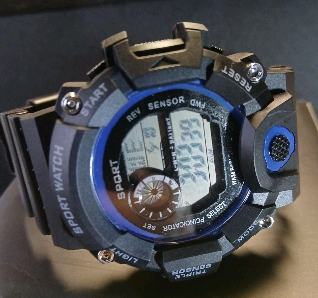 Tactical Adventure Black/Dark Blue-Sport/Multifunction Watch