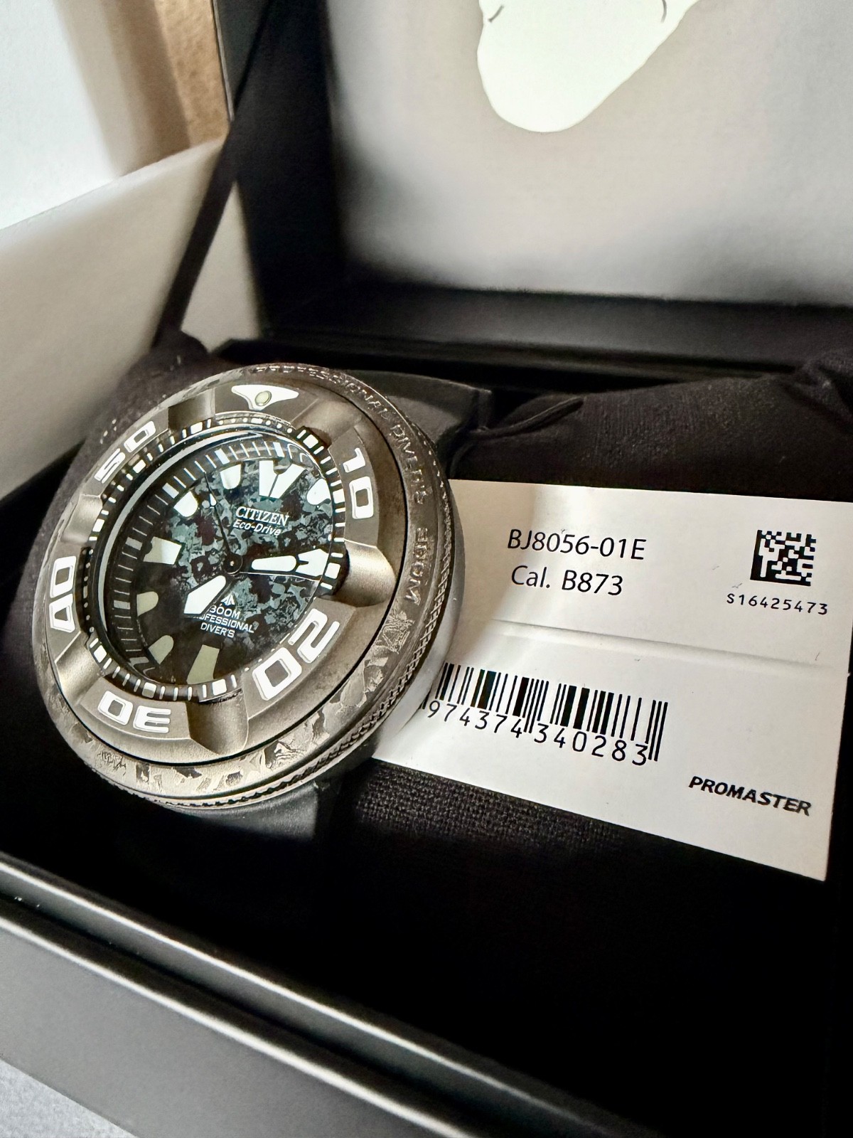 Limited Edition Citizen Godzilla Eco-Drive Blue/Black Godzilla Dial: BJ8056-01E