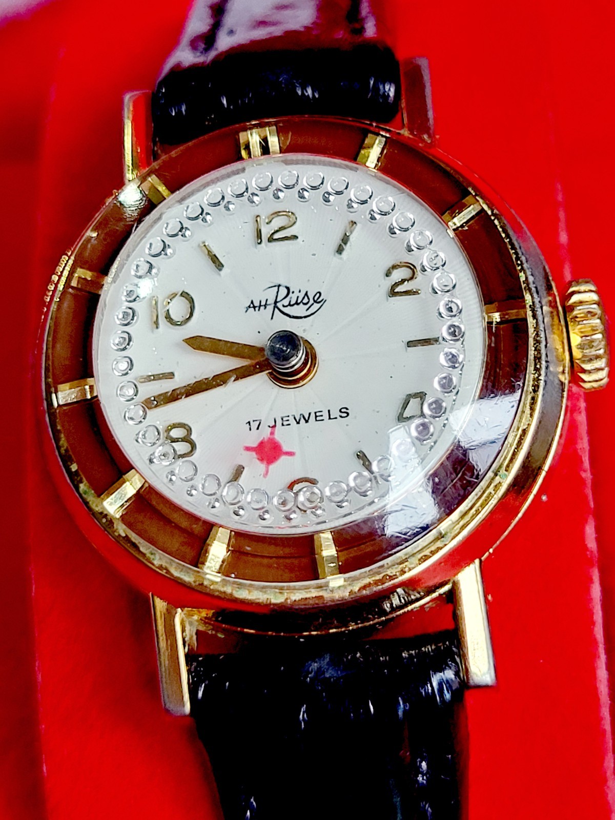 [WORKS] 1960’s Au Ruse Orbit SWISS Made Special DeLuxe 17 Jewel Ladies Watch