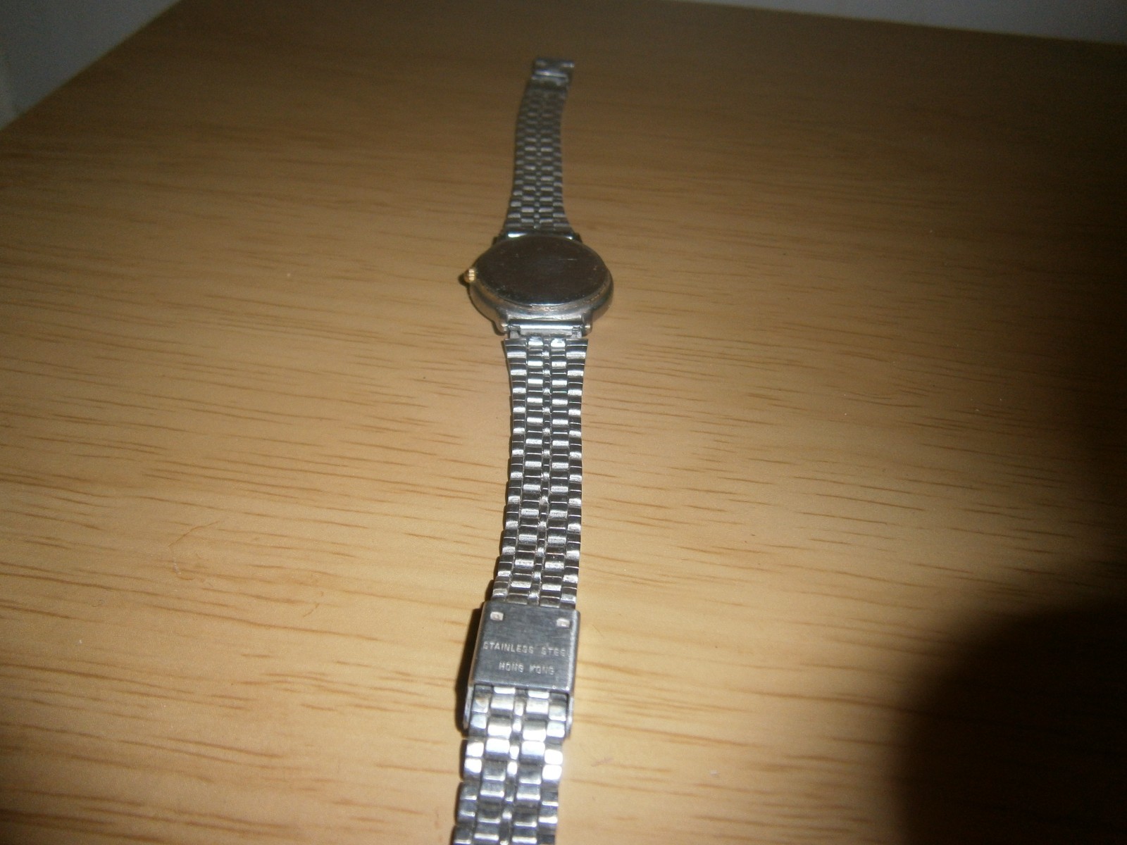 Late 2000’s Marks & Spencer ladies quartz silver tone bracelet watch.20cm(E26WBb