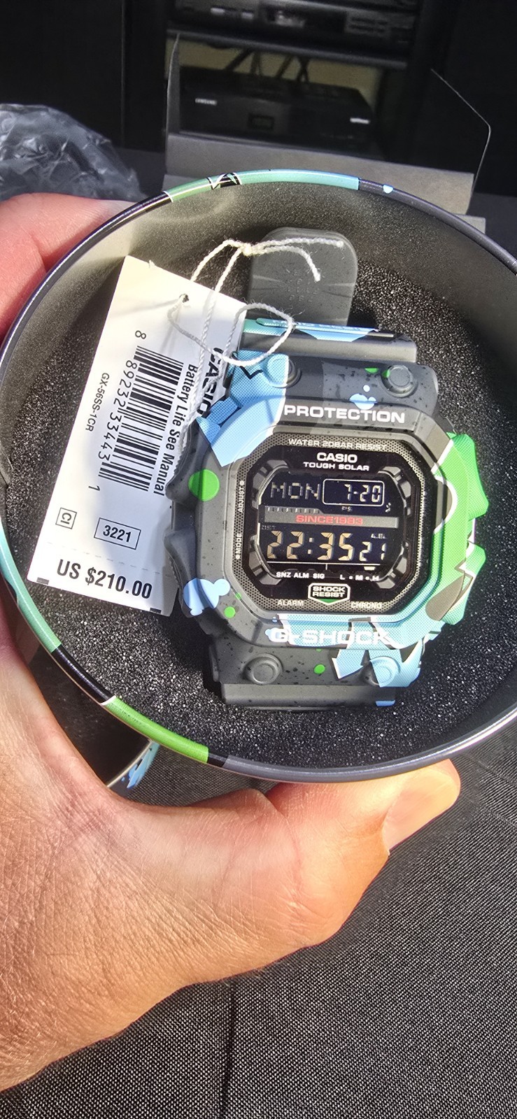 Casio G-Shock GX-56SS-1 Street Spirit Limited Edition Graffiti Digital Watch