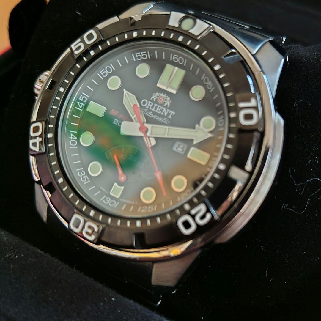 Orient M-FORCE WV0071EL Automatic Stainless Steel 47mm Black 200m Diver Watch