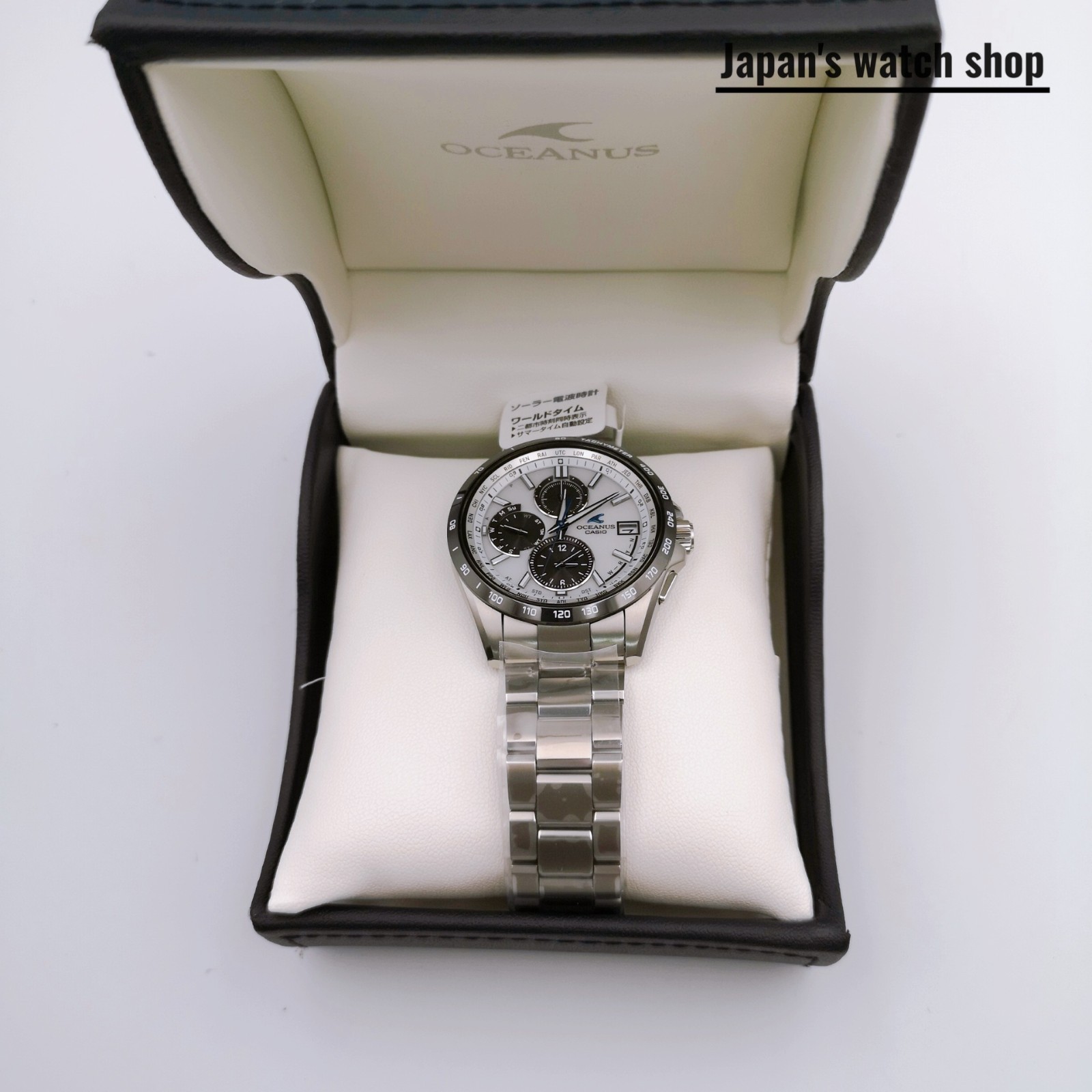 CASIO OCEANUS OCW-T2600J-7AJF White Men’s Watch New in Box