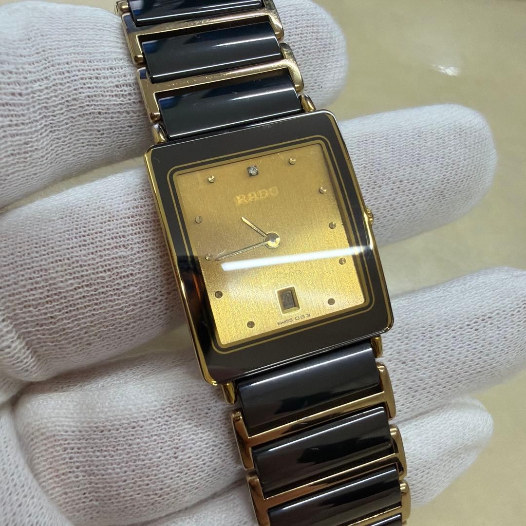RADO Diastar Gold Plated Mens Wristwatch