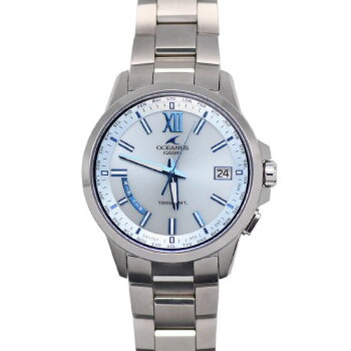 Casio Oceanus OCW-T150-2AJF Wristwatch Watch Radio Solar w/ Box Arm 17.5cm
