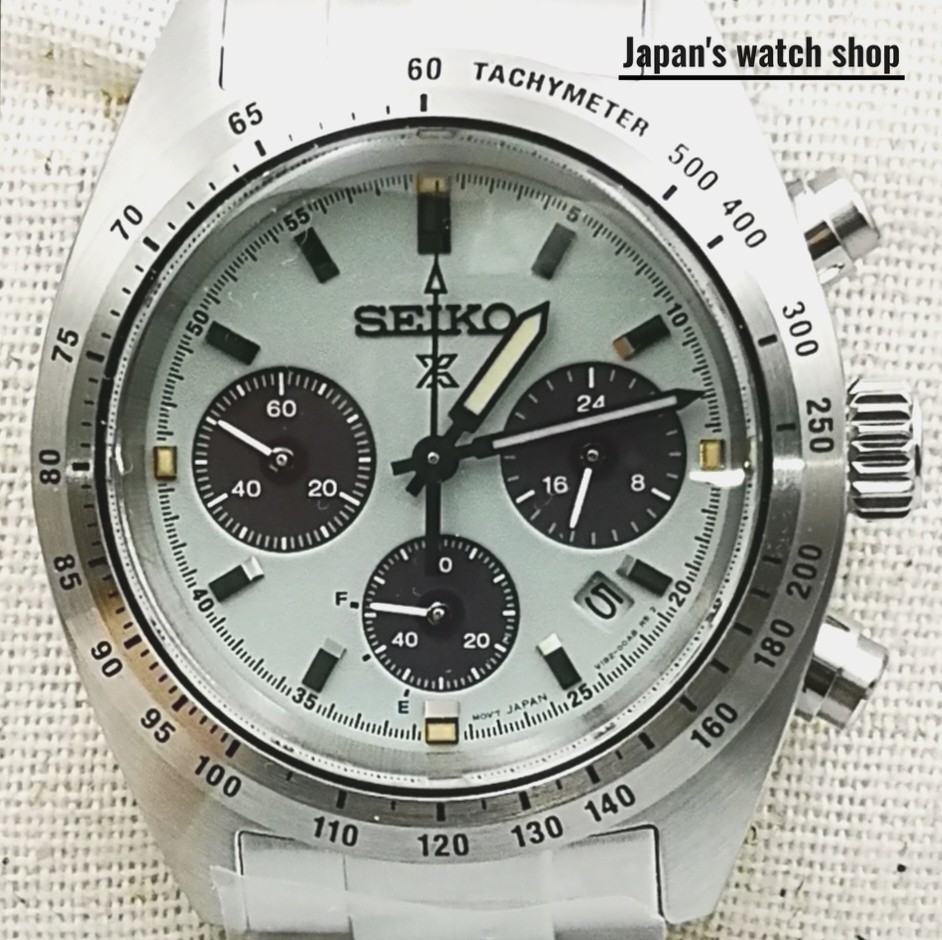 SEIKO Prospex Speedtimer SBDL129 Opal Green Chronograph Men’s Watch New in Box