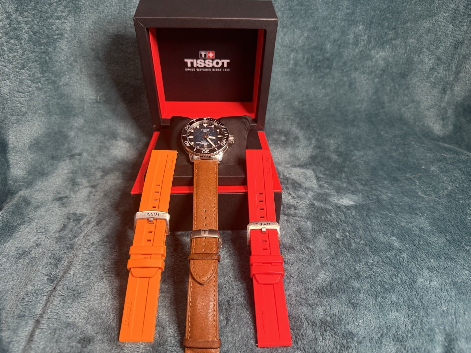 Tissot Seastar 2000 Automatic Blue Gradient Dial Steel Men’s Watch 46mm