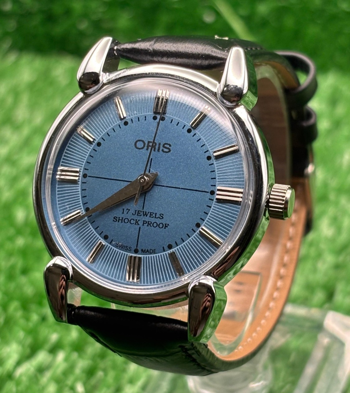Vintage Oris || 17 Jewels | Skyblue Dial || Mint Condition || Swiss Made
