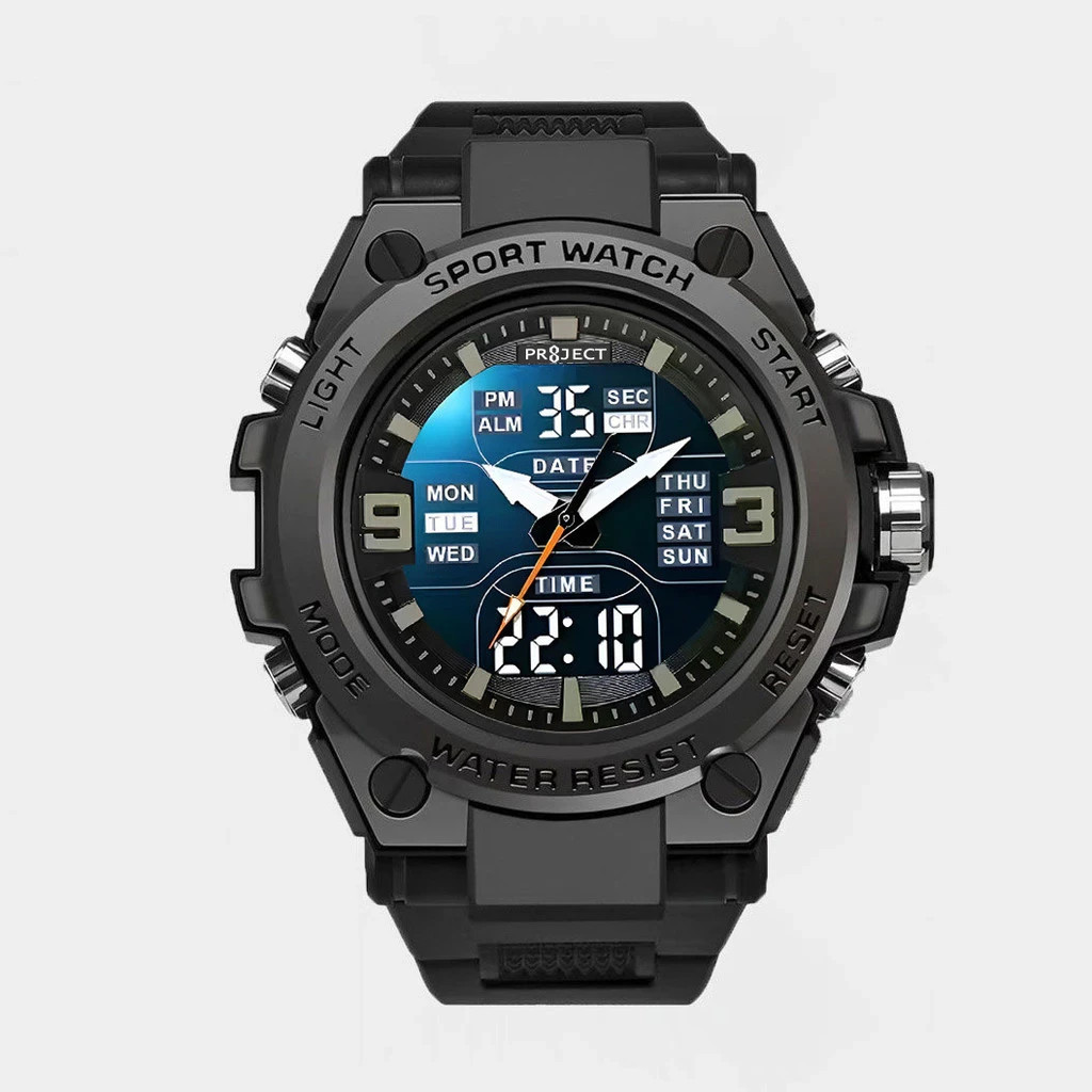 Digital Analog Sports Men Watch