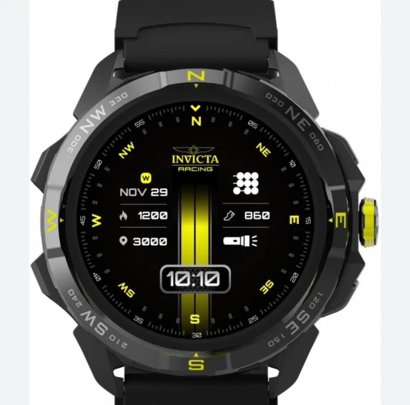 Invicta I-Tech 011 Racing Special Edition Smart watch Black 54mm Silicone Watch