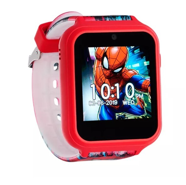 Marvel Spiderman Smart Interactive Touch Screen Watch w Camera Games Alarm Video