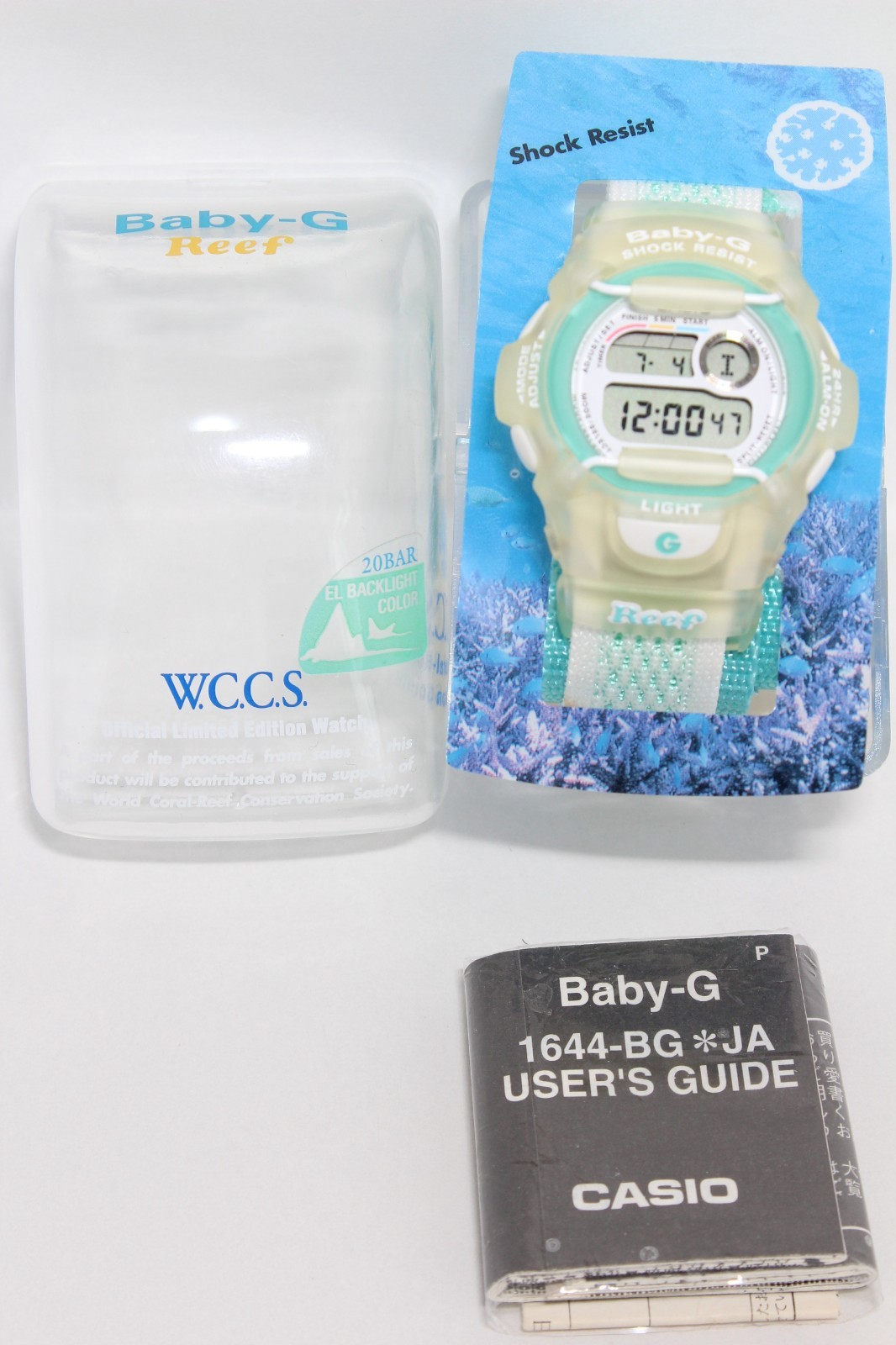 CASIO BABY-G Reef BG-370WC-3T World Coral Reef Conservation Society WCCS