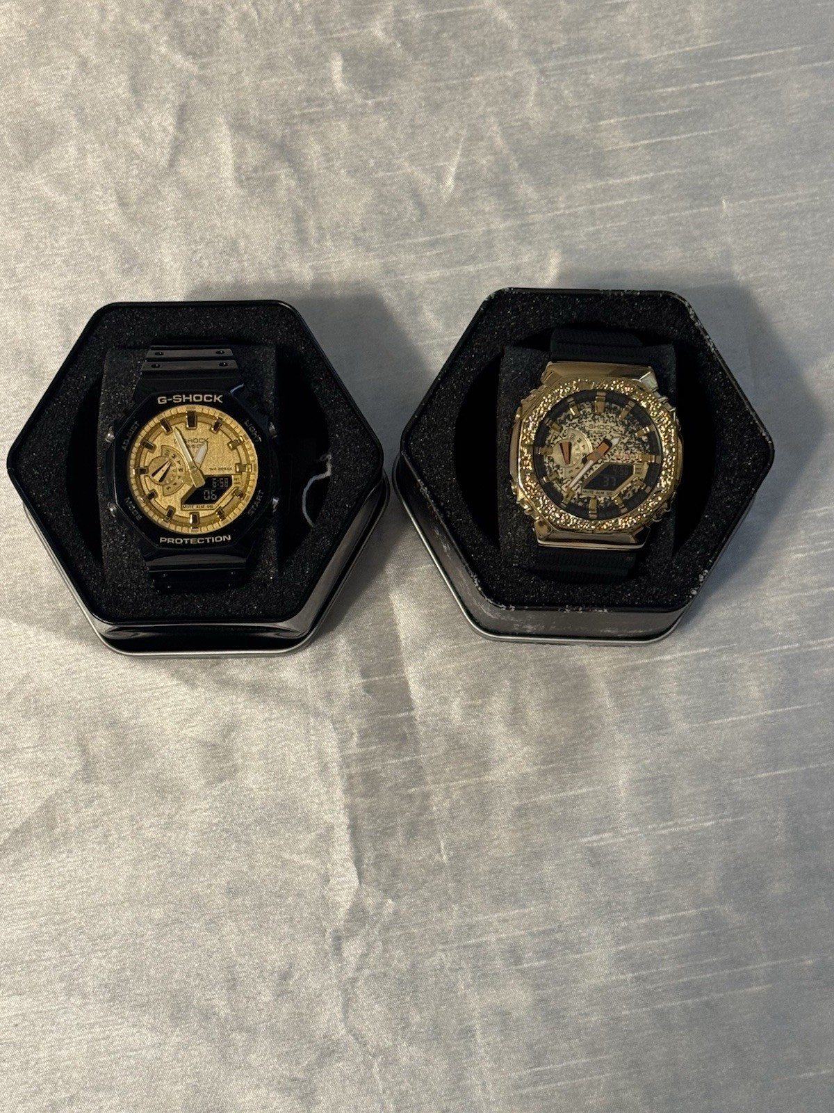 🌟 G-SHOCK GA-2100 GOLD EDITION DUO 🔥