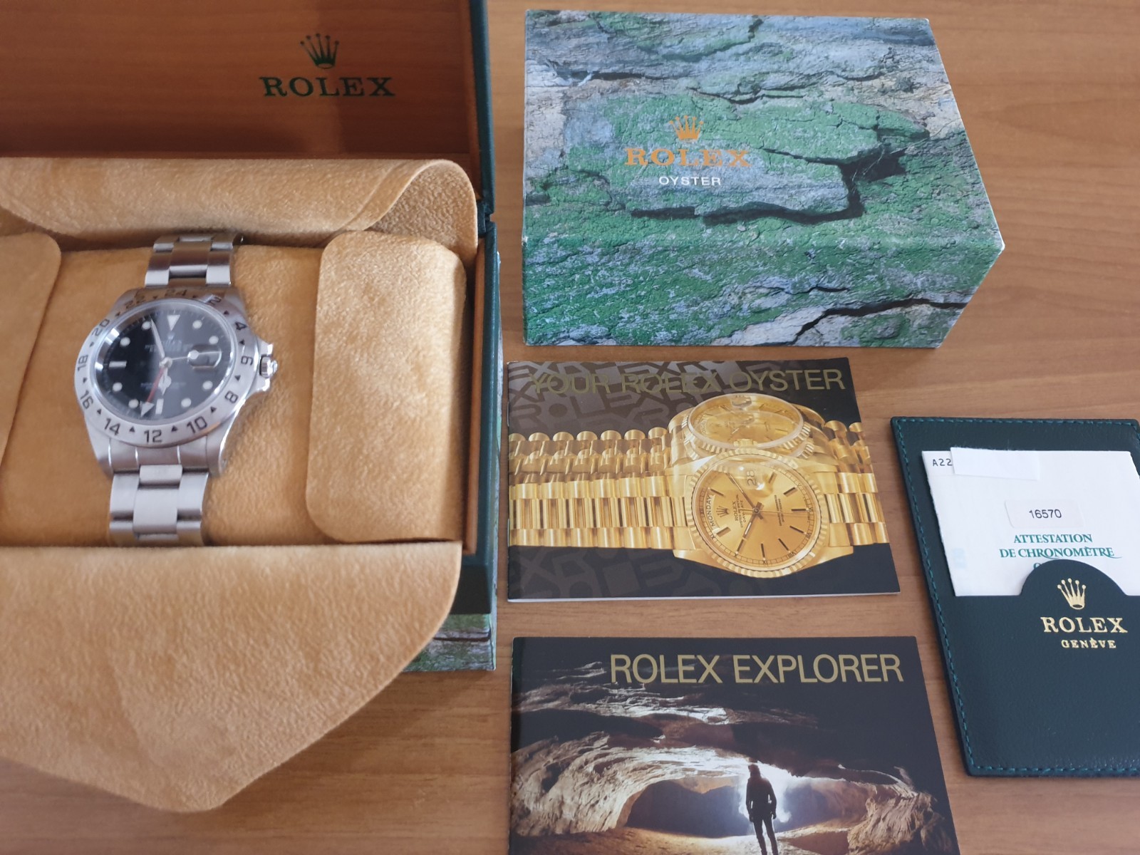 Rolex Explorer 2 ref. 16570 Year 2000