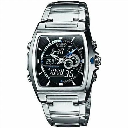 Casio Men’s EFA120D-1AV Ana-Digi Edifice Thermometer Bracelet Watch