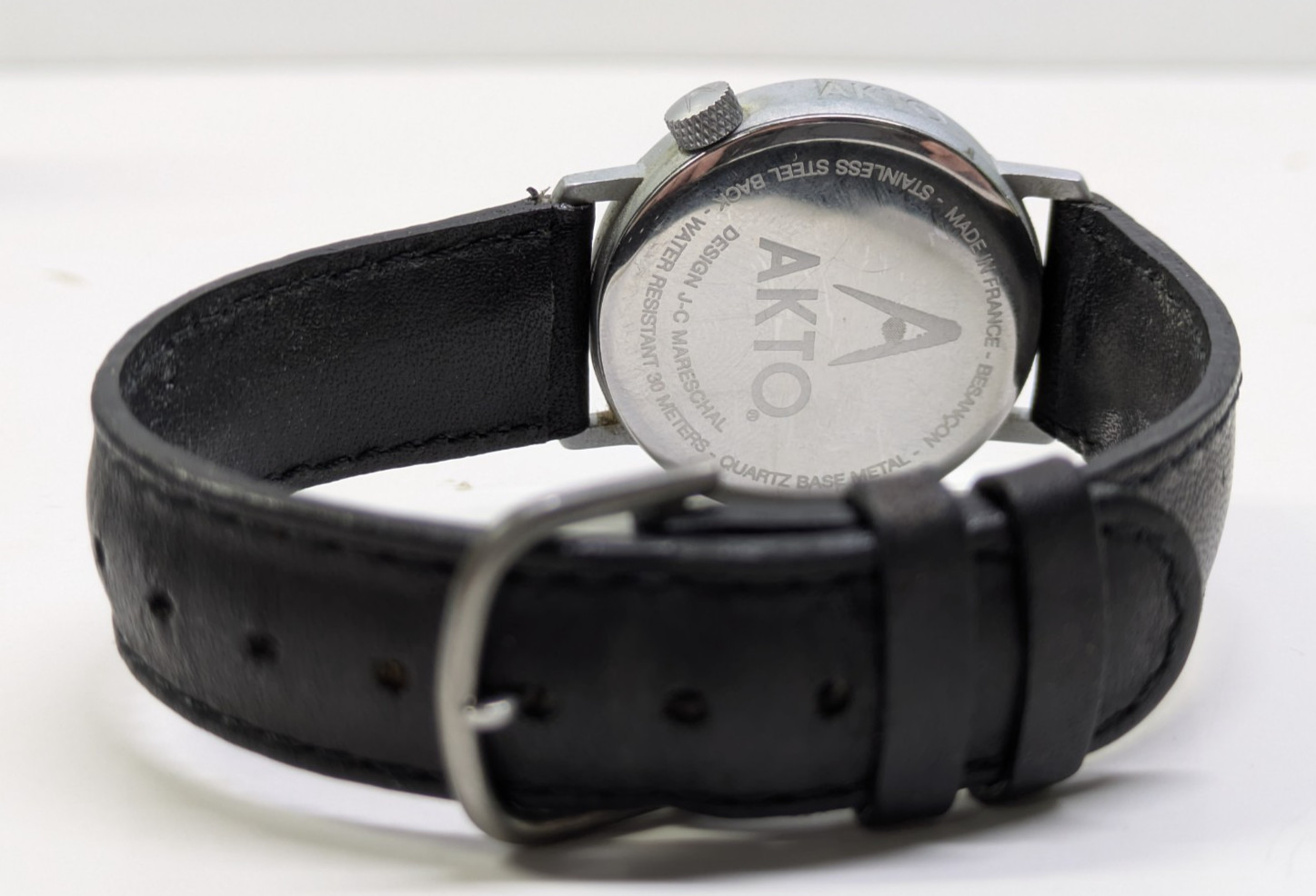 Rare Akteo J.C. Mareschal Computer Science Animated Watch – Black, Serviced