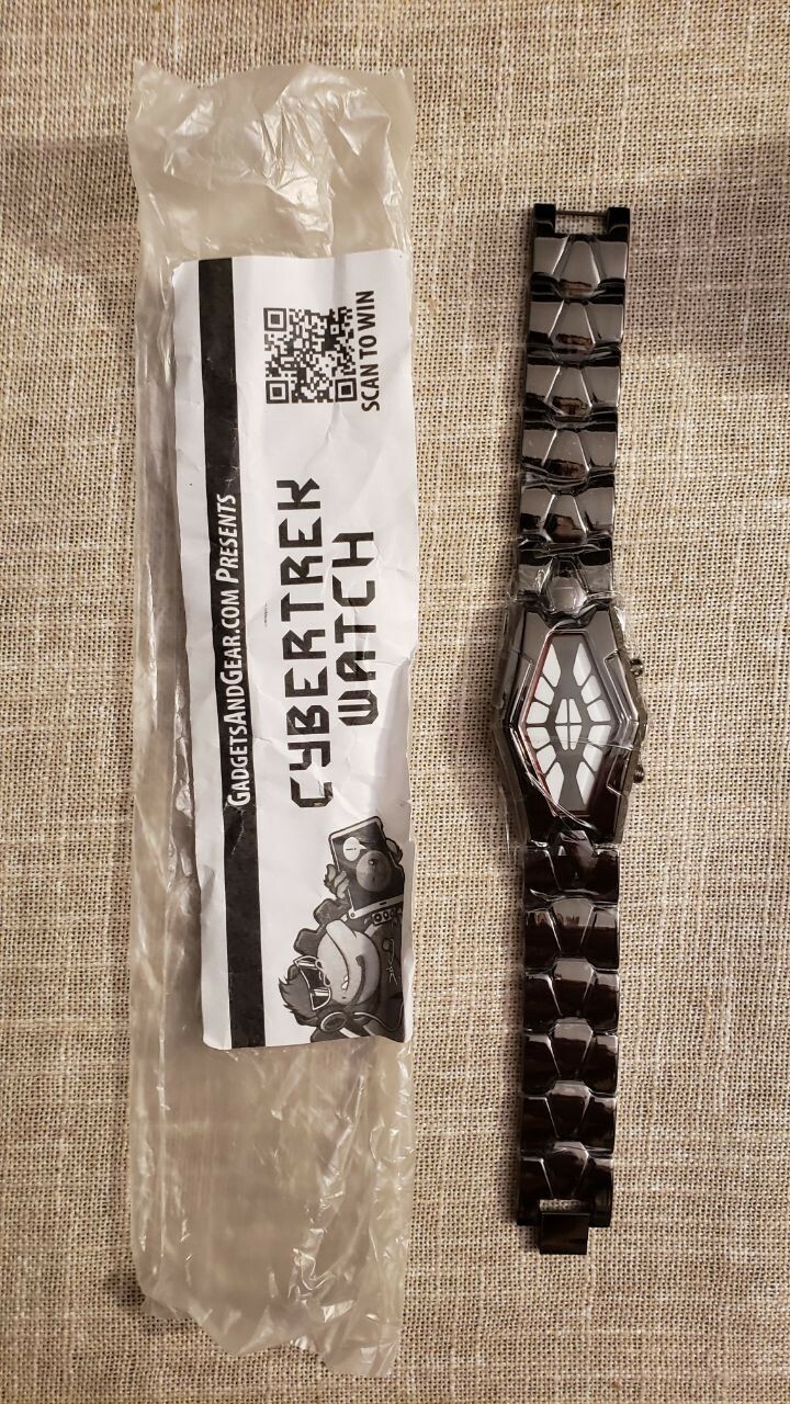 CYBERTREK NUMBERLESS COLOR-CODED WRISTWACH