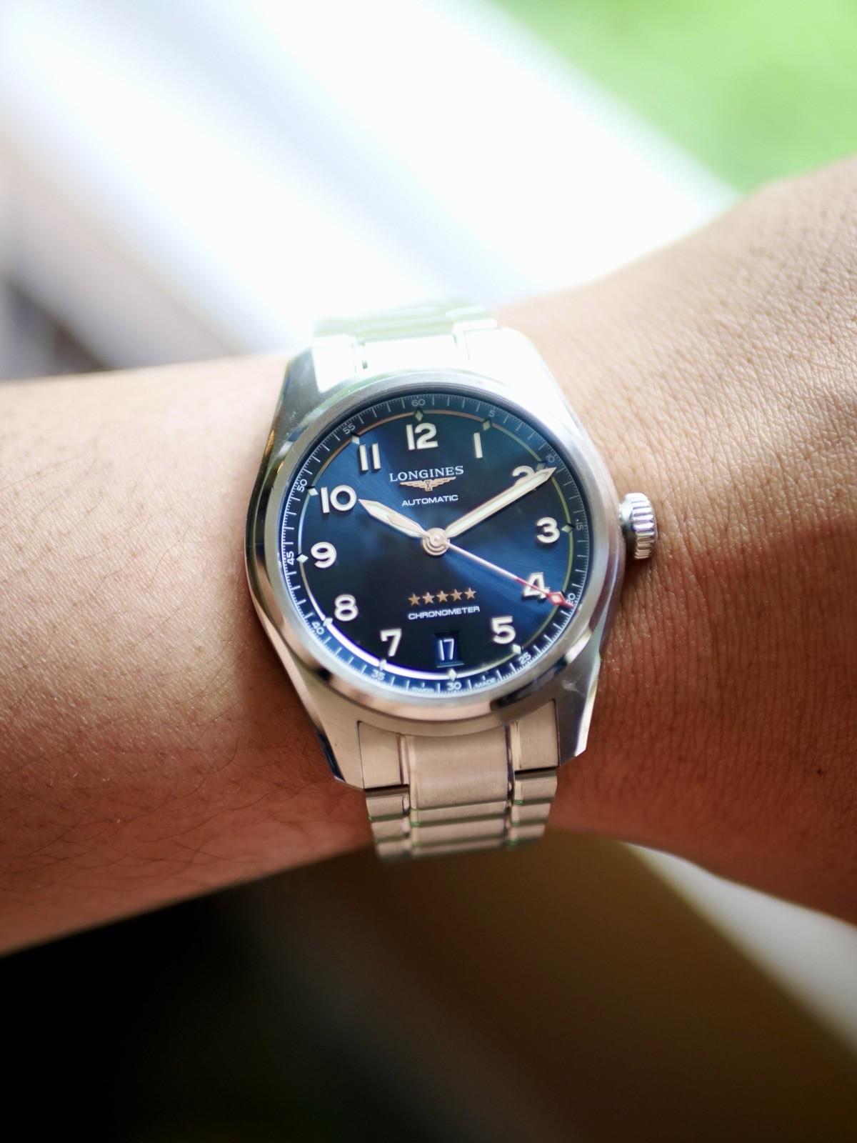 Longines Spirit 37mm Blue Men’s Watch L34104936