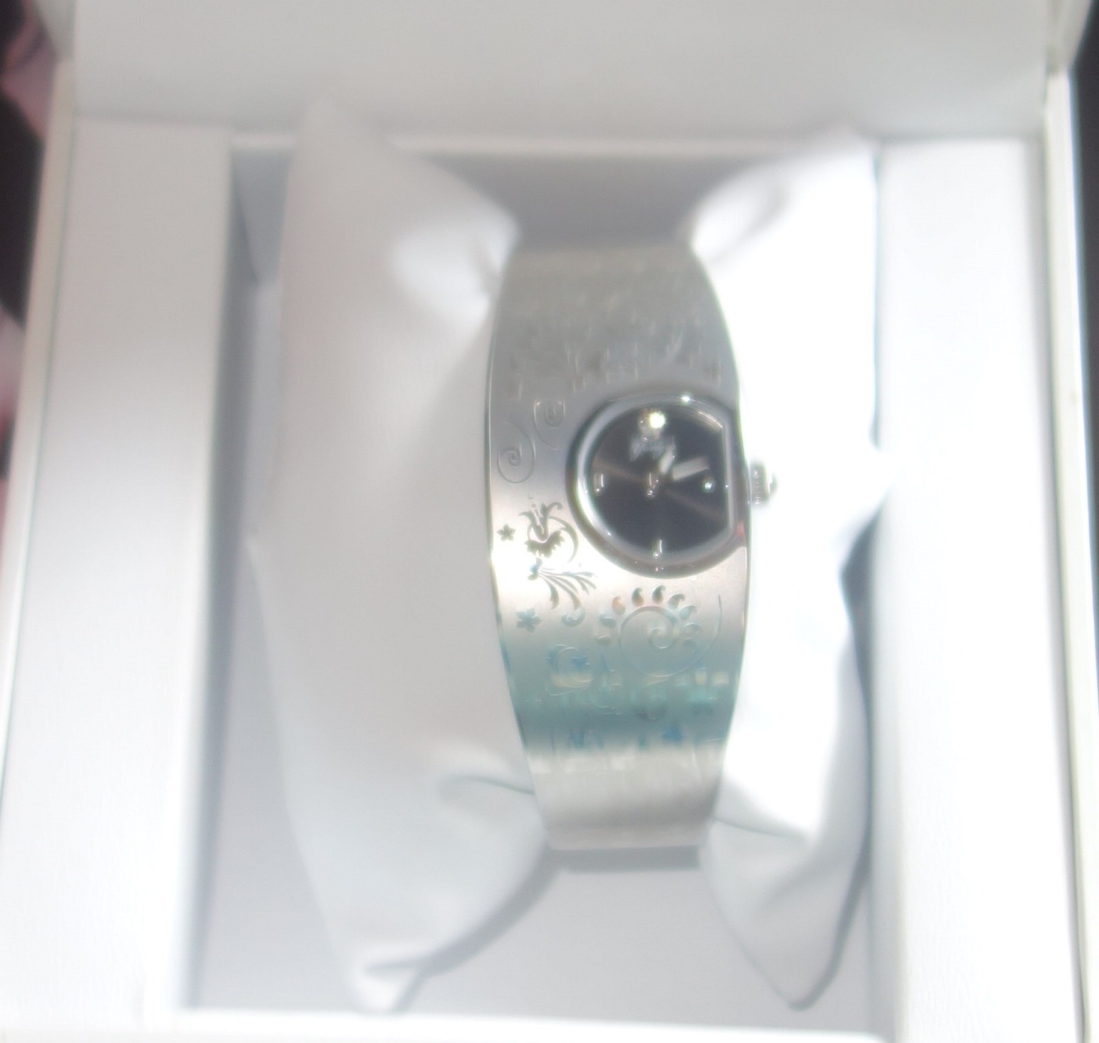 Yonger and Bresson Square Stainless Steel Bangle Watch DMC 1475/01 new
