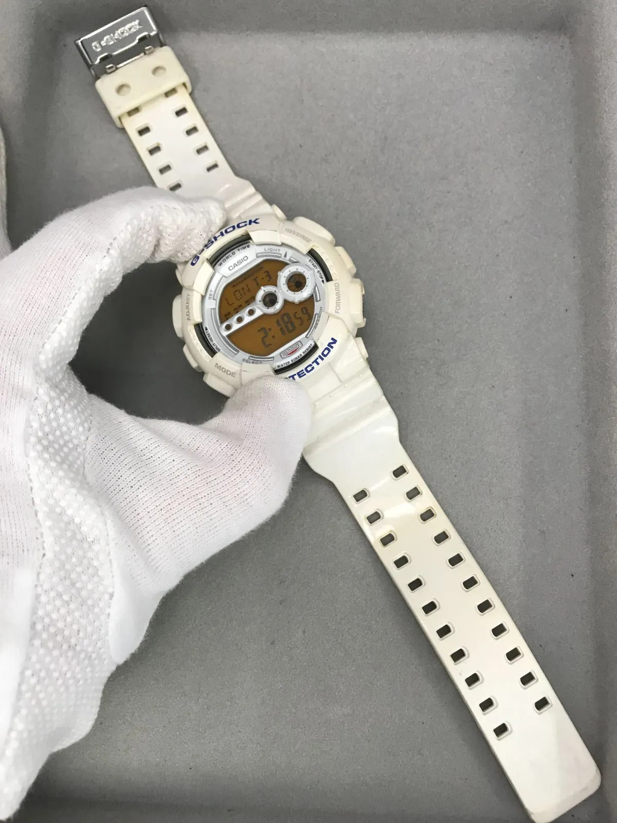 [Working Condition] CASIO G-SHOCK GD-100SC White (Item No. 3251)