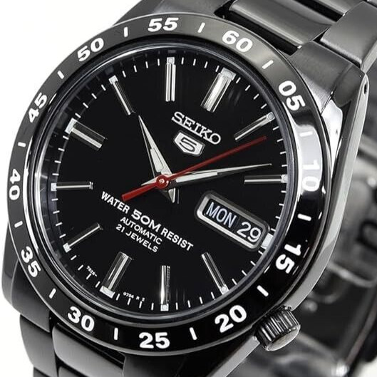 SEIKO SEIKO5 SNKE03K1 Black Automatic Men’s Watch New in Box From Japan