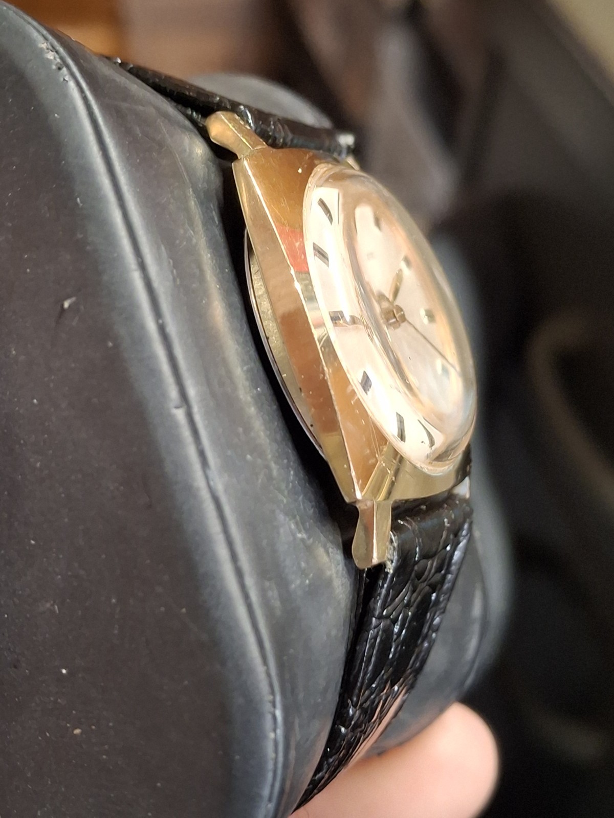 Timex Sprite 1969 Gold Tone Square Case Mens Vintage 1960s Mechanical…