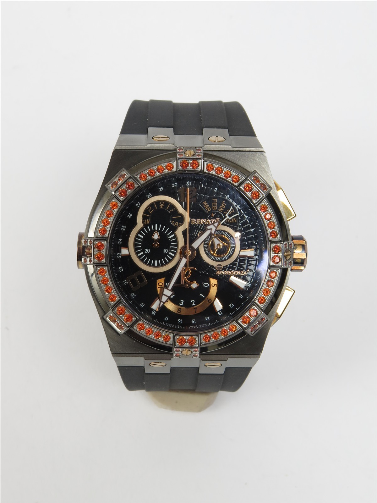 Renato Sporgenza Limited Edition 12/35 Swiss Quartz Chronograph Men’s Watch