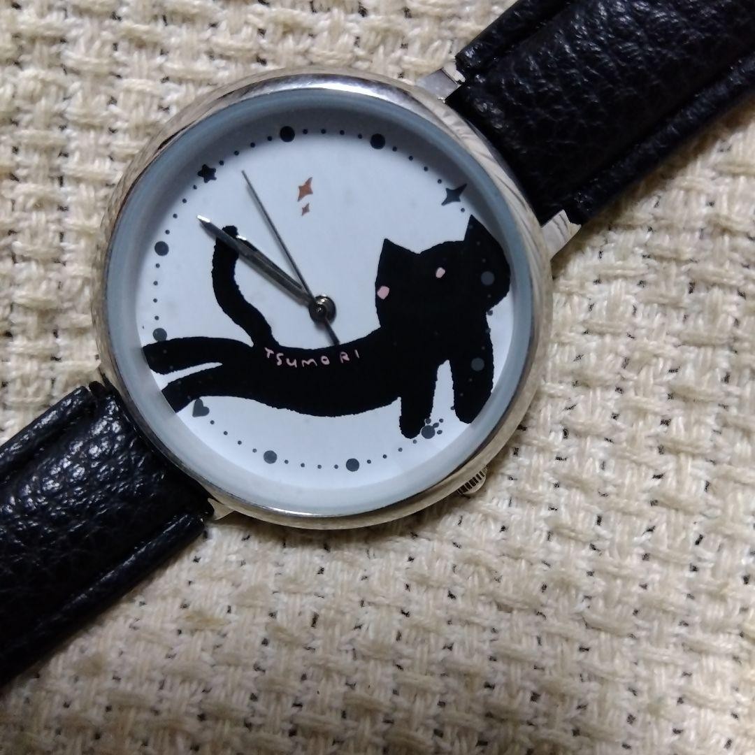 TSUMORI CHISATO Kirane Cat Watch TC-001 Nyan Qz White