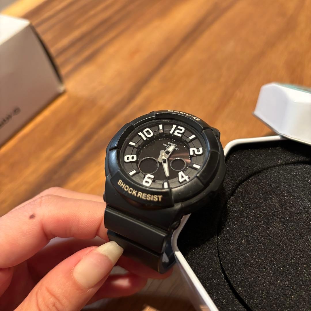 Model Worn by Noritake Kinashi CASIO BGA 132 Black