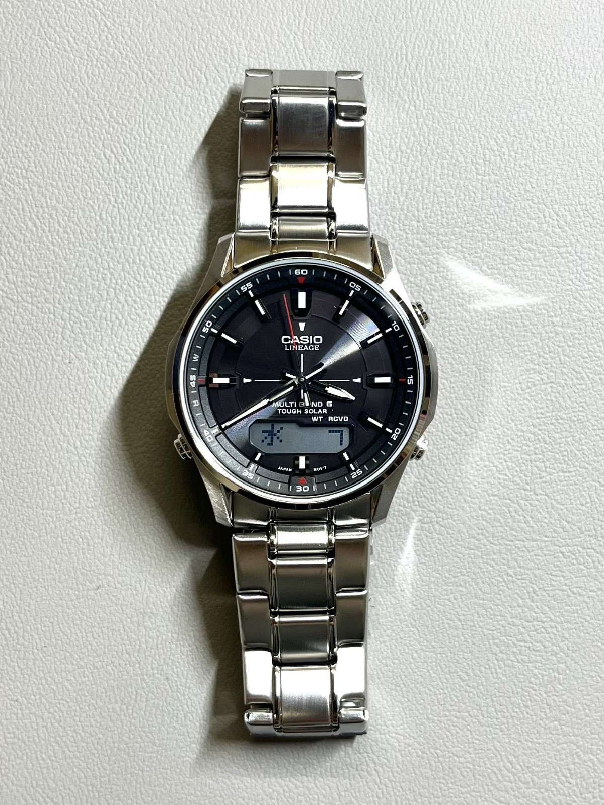 Casio Lineage LCW-M100DE-1AJF Multiband 6 Solar Radio for Mens Watch Japan New