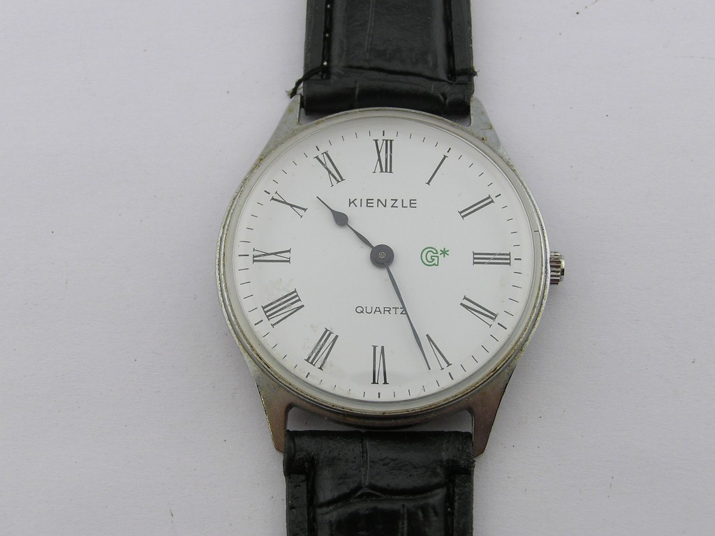 Vintage Kienzle Germany Watch Roman Numeral Dial Quartz Working New Battery