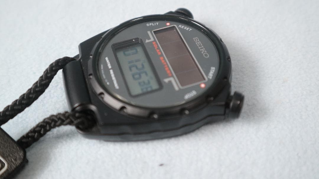 SEIKO Solar Stopwatch S025-6000