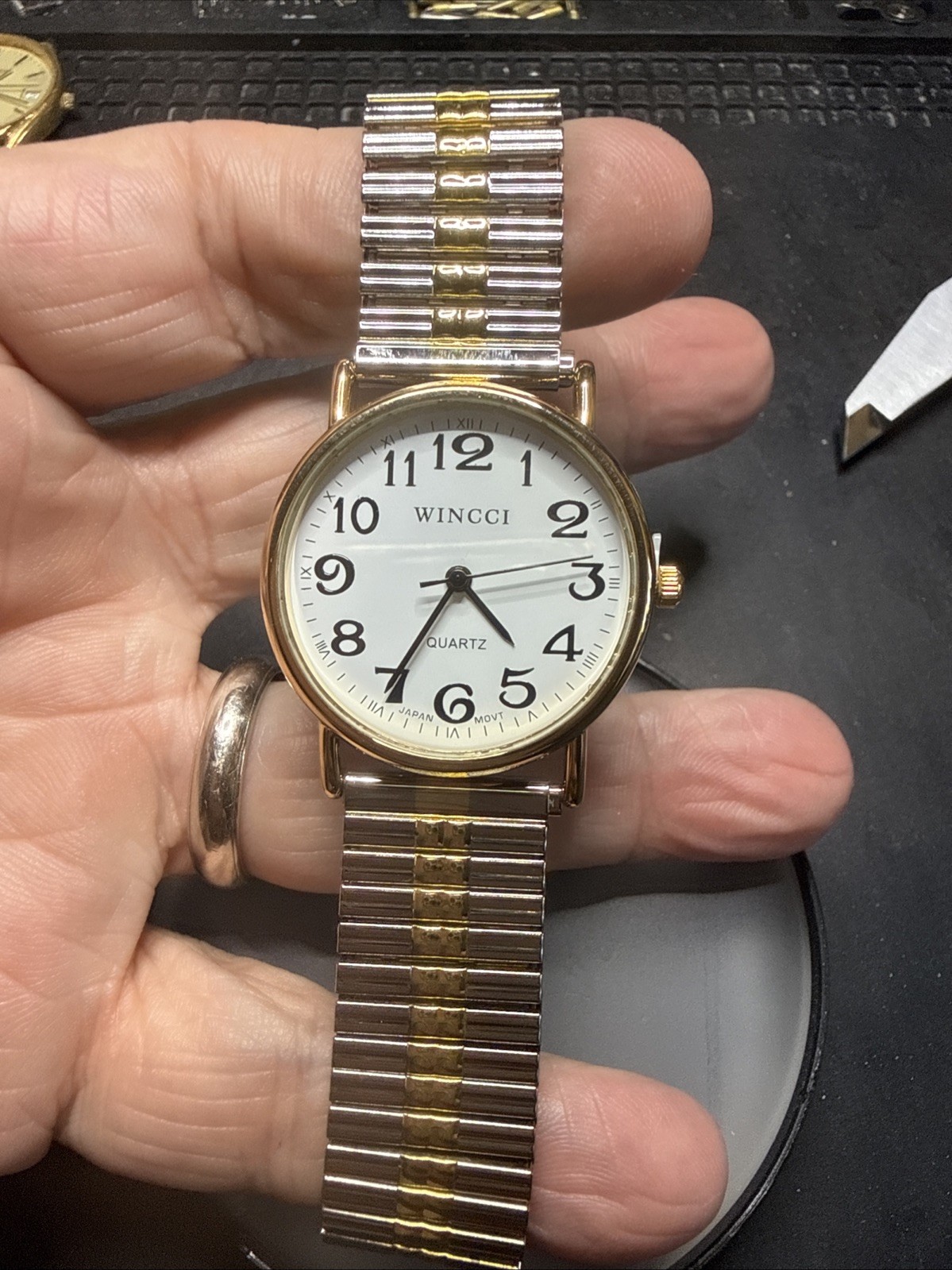 Wincci Ladies Easy Reader Round Analog Quartz Fashion Watch 32mm New