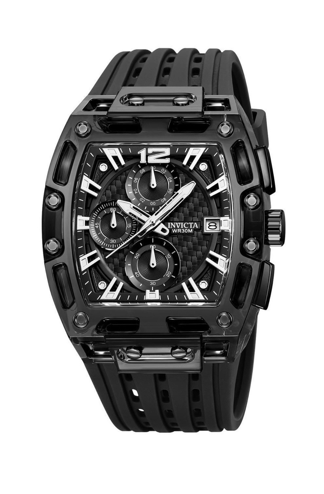 Invicta S1 Rally Men’s Watch – 42mm, Black (70146) New