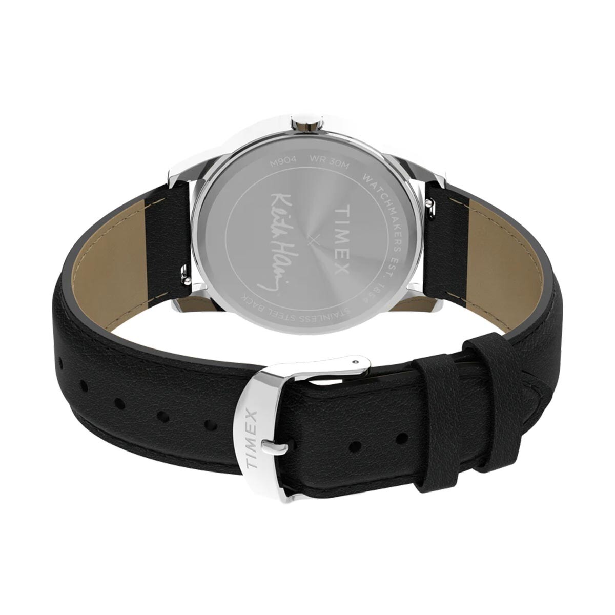 Timex Easy Reader Keith Haring Designer Art Limited Edition 38mm Watch TW2W25400